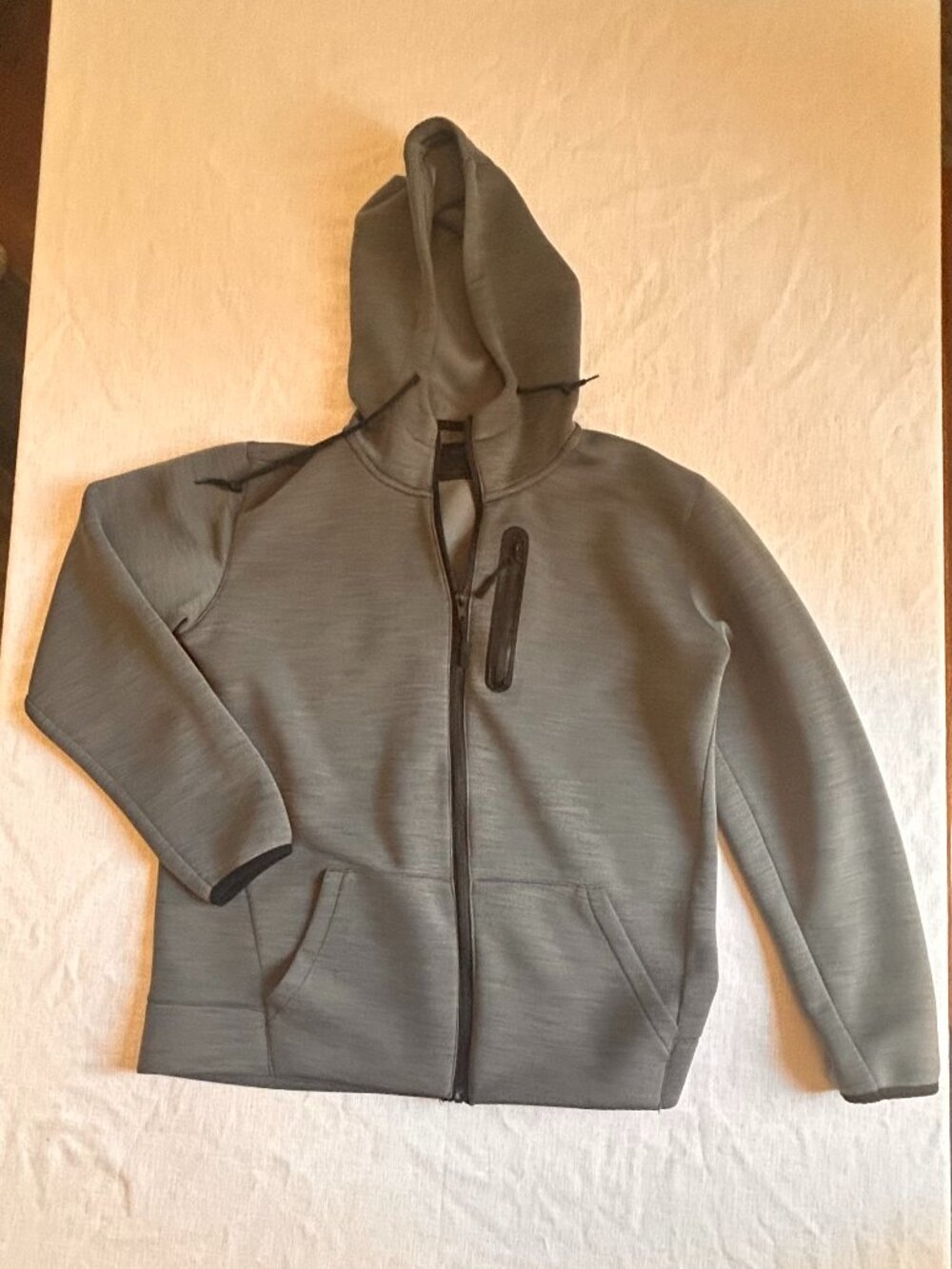 Nomad men's hunting/ outdoor jacket, size S, gray with black trim #gorpcore